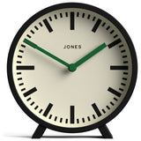 Jones Clocks Zenith table clock black (British brand)
