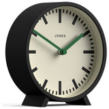 Jones Clocks Zenith table clock black (British brand)