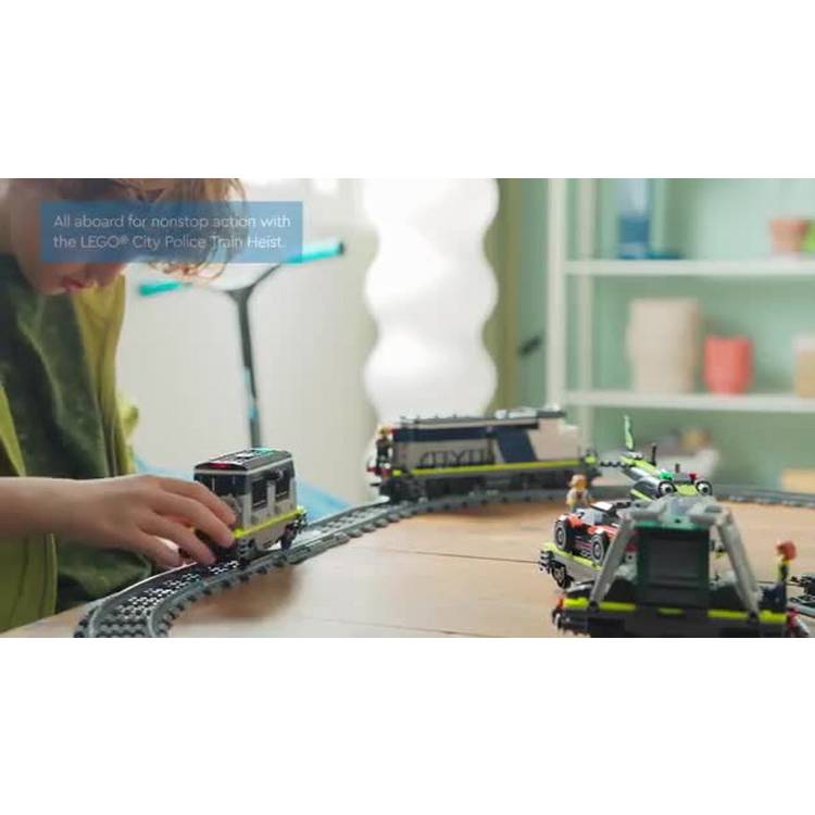 LEGO City Police Train Heist set, UK version