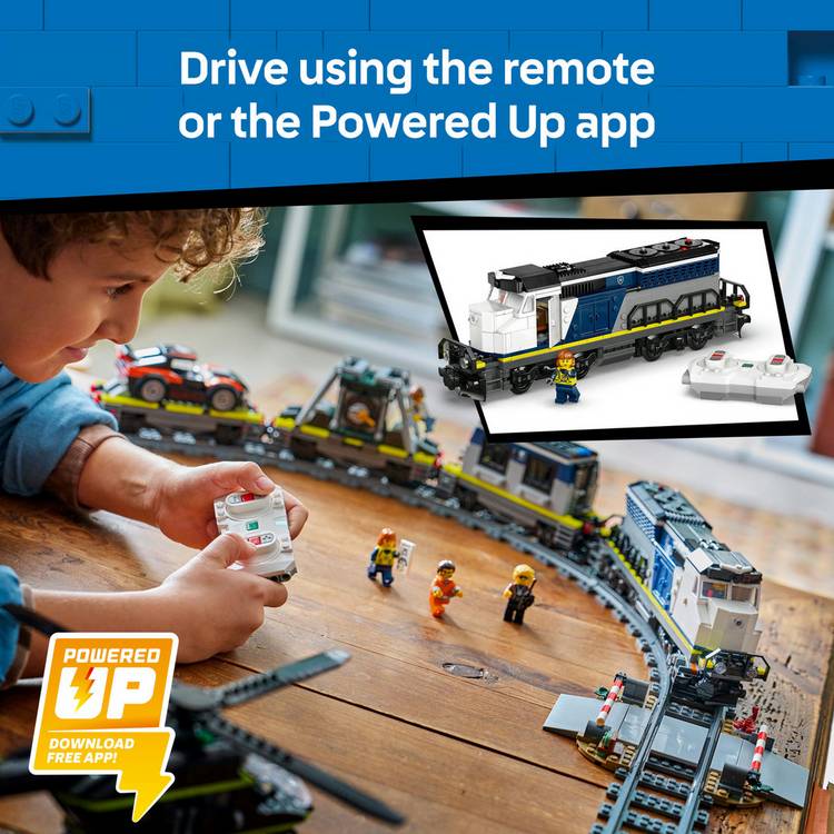 LEGO City Police Train Heist set, UK version
