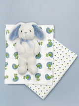 Next Babyblooms Personalised Bunny with Muslin Wrap Gift Set- Buy online at McGrocer