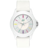 Skechers Rosencrans watch white silicone strap, UK version