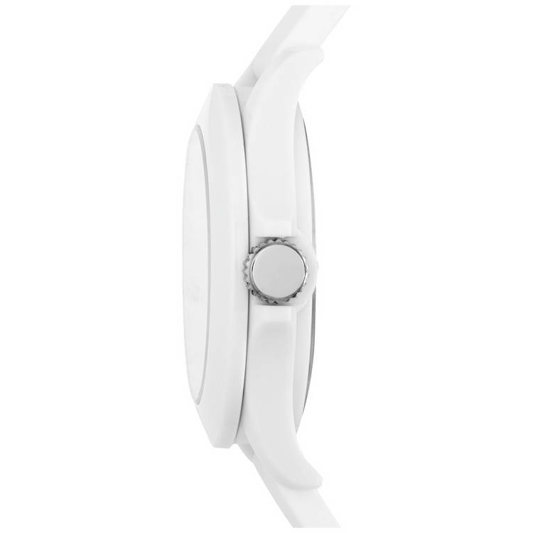 Skechers Rosencrans watch white silicone strap, UK version