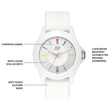 Skechers Rosencrans watch white silicone strap, UK version