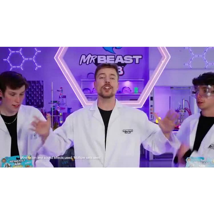 MrBeast Lab Swarms collectible toy pack of 6 - British product