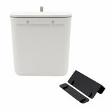 Black+Decker 7.6L white cupboard bin - British product