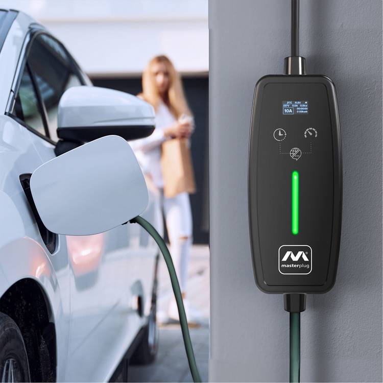 Masterplug EV charging cable Mode 2 10m (British brand)