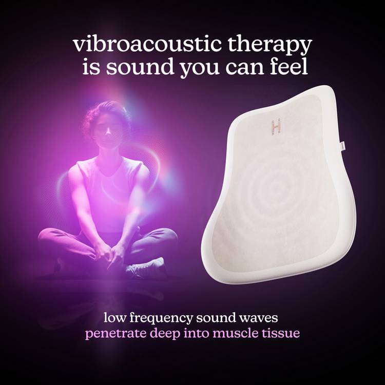 Homedics Bridge Massage Cushion vibroacoustic therapy cushion, UK version
