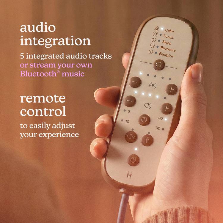 Homedics Bridge Massage Cushion vibroacoustic therapy cushion, UK version