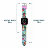 Disney Moana printed silicone strap digital watch - British brand