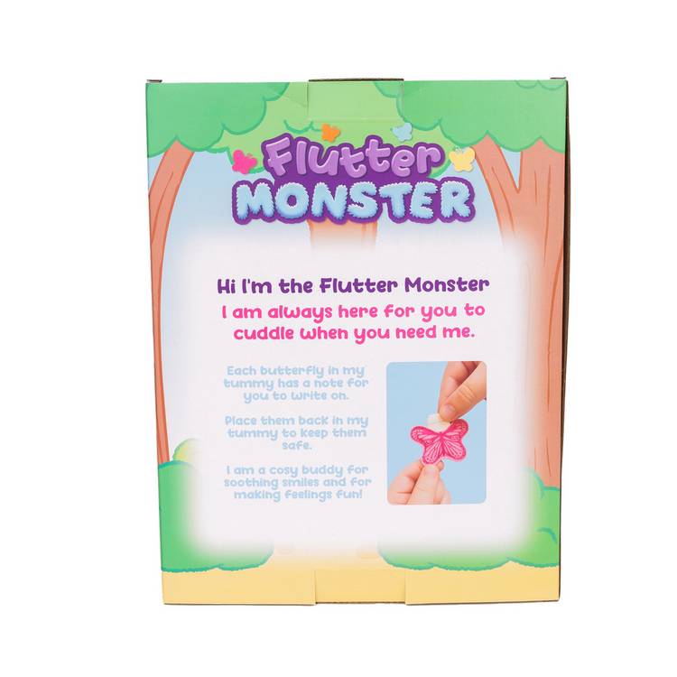 Soft toy Flutter Monster 40cm emotional learning, UK version