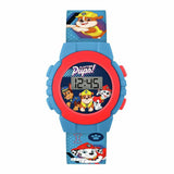 Paw Patrol kids digital watch blue silicone strap 32mm, UK version