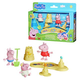 Peppa Pig Siblings Beach Day playset - British product