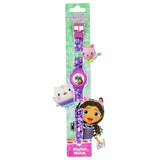 Gabby's Dollhouse kids digital watch with purple silicone strap, imported from the UK