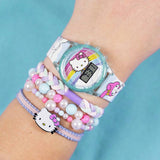 Hello Kitty kids digital watch and bracelet set, imported from the UK