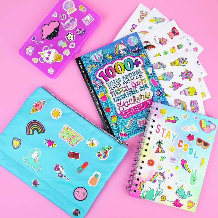 Fashion Angels sticker book with 1000+ stickers - British product