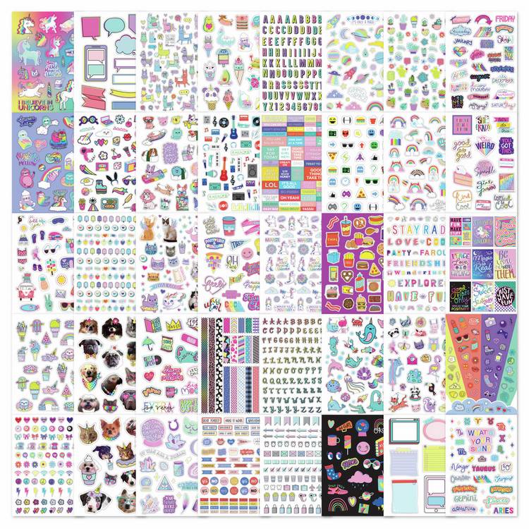 Fashion Angels sticker book with 1000+ stickers - British product