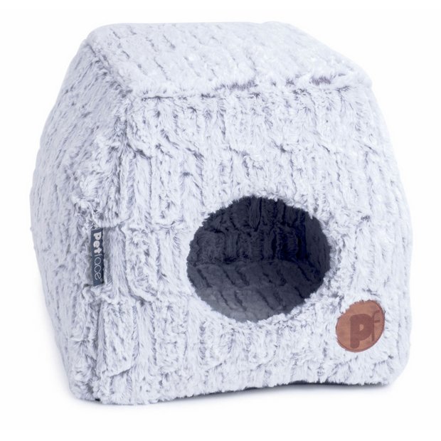 Petface bamboo plush 2 in 1 cat cave 35cm, imported from the UK