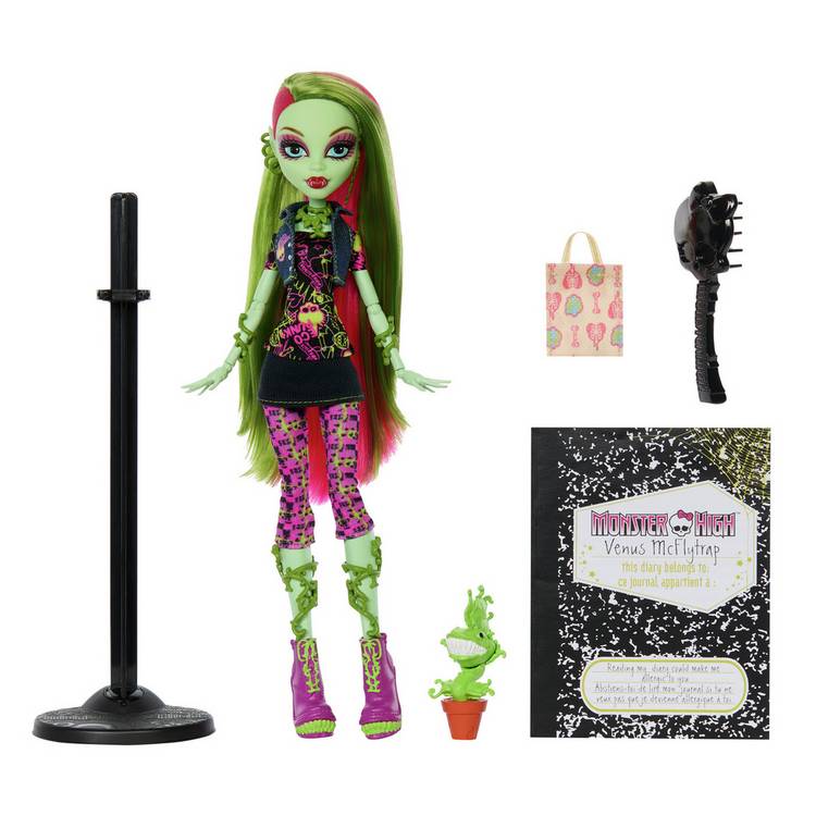 Monster High Venus McFlytrap doll 12 inches - British product