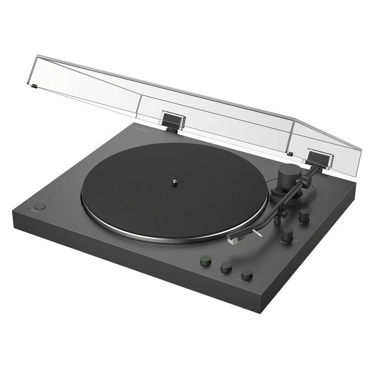 Sony PS-LX3BT automatic Bluetooth turntable black - British product