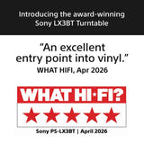 Sony PS-LX3BT automatic Bluetooth turntable black - British product