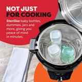 Instant Pot Plus multi cooker black 5.7L (British brand)