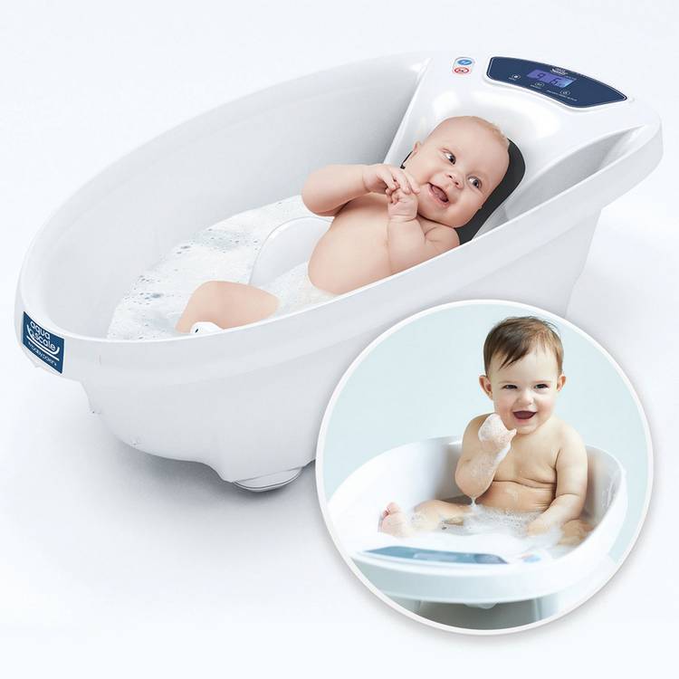 Baby Patent Aqua Scale digital baby bath, UK version