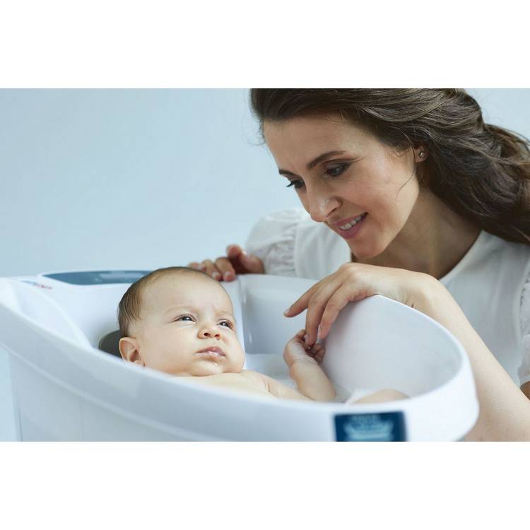 Baby Patent Aqua Scale digital baby bath, UK version
