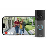Ring Video Doorbell Pro Retinal 4K with Plug-In Adaptor, UK version