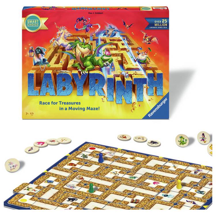 Ravensburger Labyrinth Smart Choice board game (British brand)