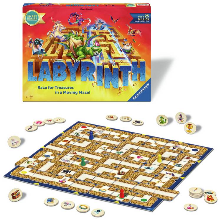 Ravensburger Labyrinth Smart Choice board game (British brand)