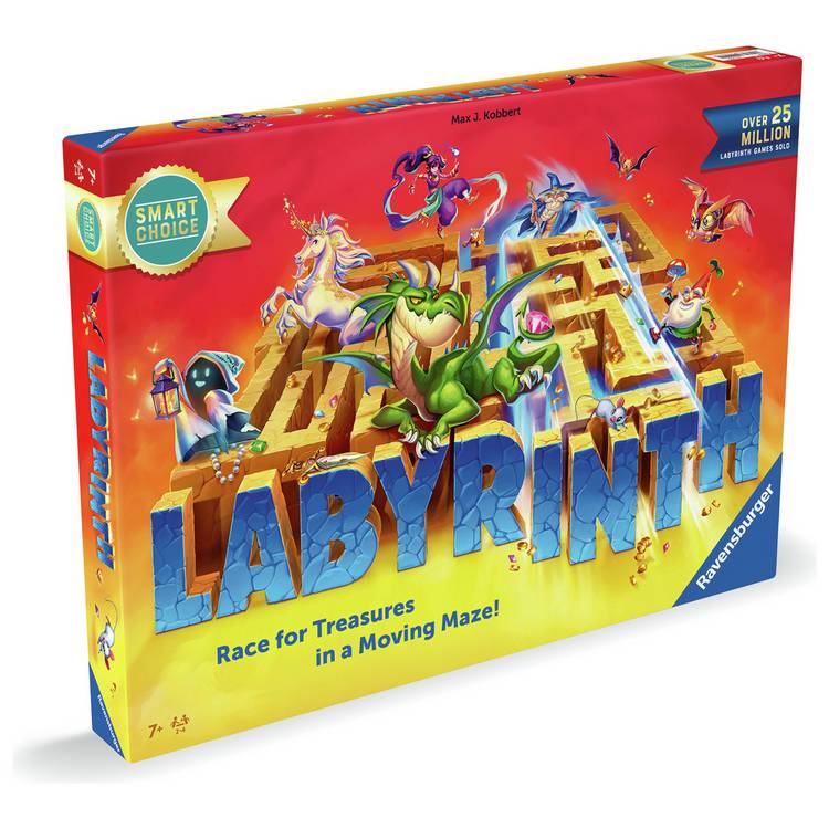 Ravensburger Labyrinth Smart Choice board game (British brand)