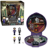 Polly Pocket Addams Family compact collector dolls playset (British brand)
