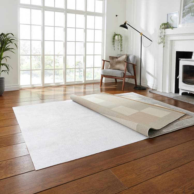 Think Rugs fleece anti-slip rug underlay 60x120cm (British brand)