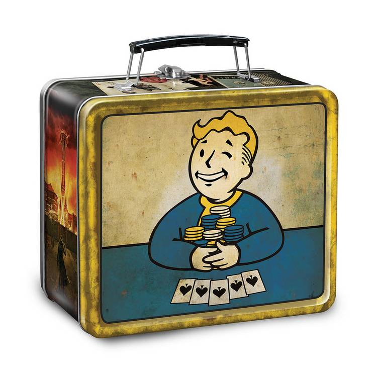 Fallout New Vegas lunchbox and flask set - British product