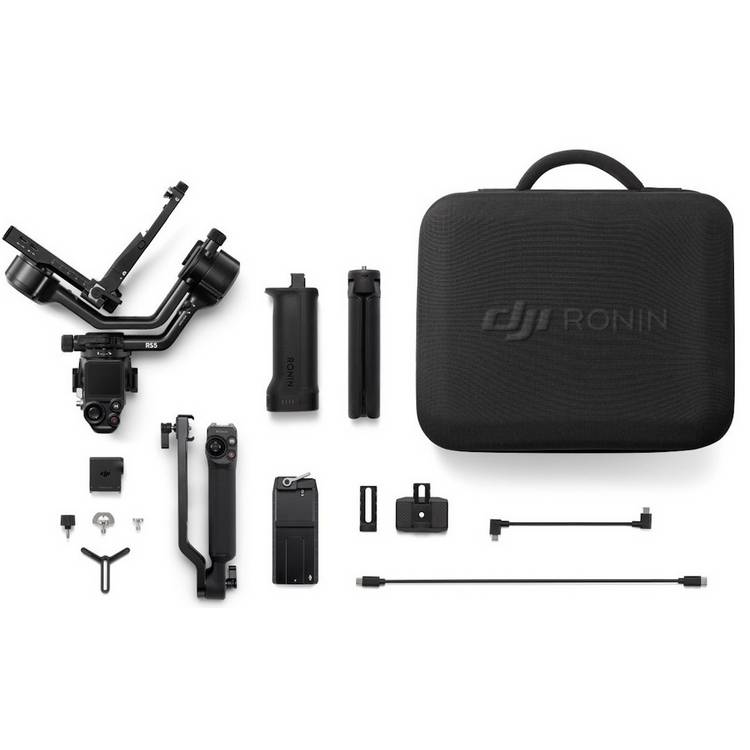 DJI RS 5 gimbal stabiliser combo (British brand)