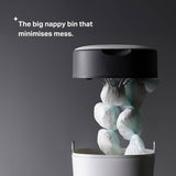 Tommee Tippee Twist & Click XL nappy bin - British product