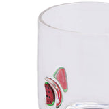 Argos Home watermelon glass tumbler 10cm - British product