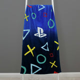 PlayStation blue beach towel 75x150 cm - British product