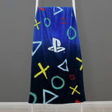 PlayStation blue beach towel 75x150 cm - British product