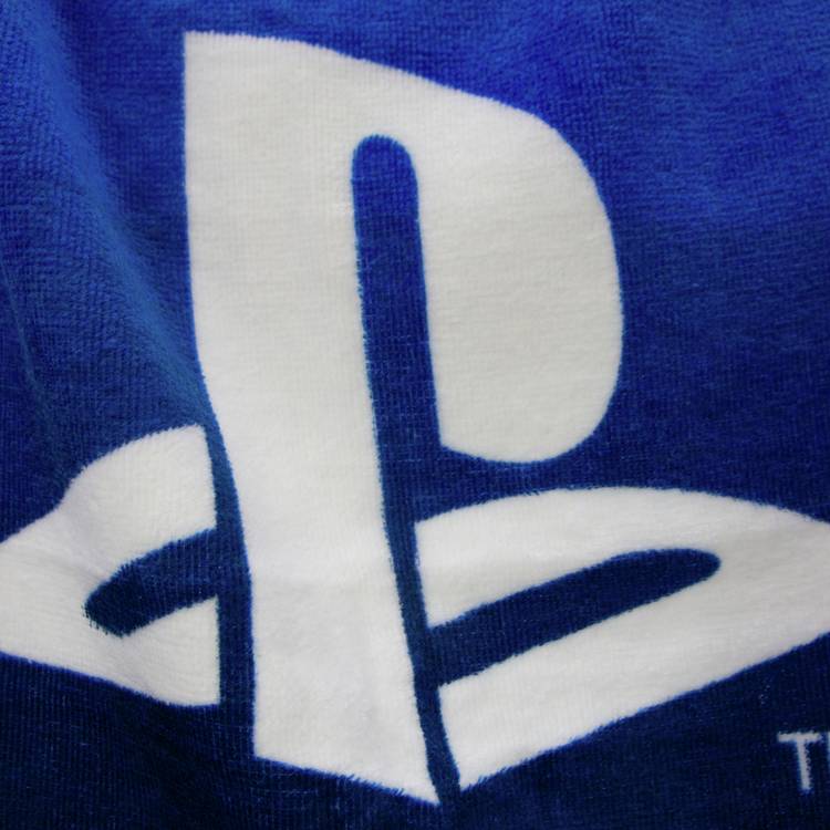 PlayStation blue beach towel 75x150 cm - British product