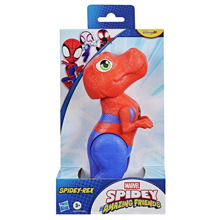 Marvel Spidey-Rex supersized dinosaur toy 29cm, imported from the UK