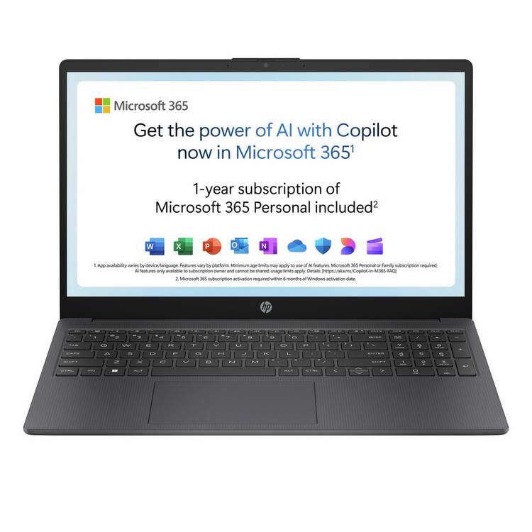 HP 15-fc0078na laptop 15.6 inch - British product