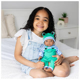 My First Tiny Treasures Hoppy Days doll outfit for 36cm doll, UK version
