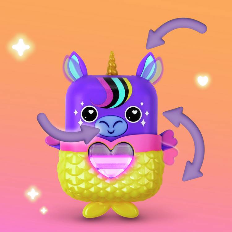 Nanomals Stardream Midnight Unicorn interactive toy - British product