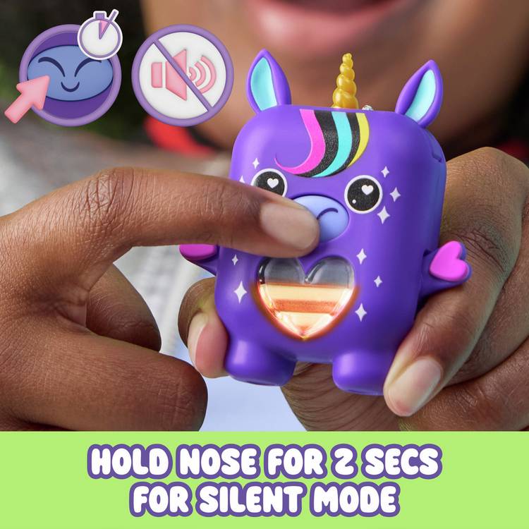 Nanomals Stardream Midnight Unicorn interactive toy - British product