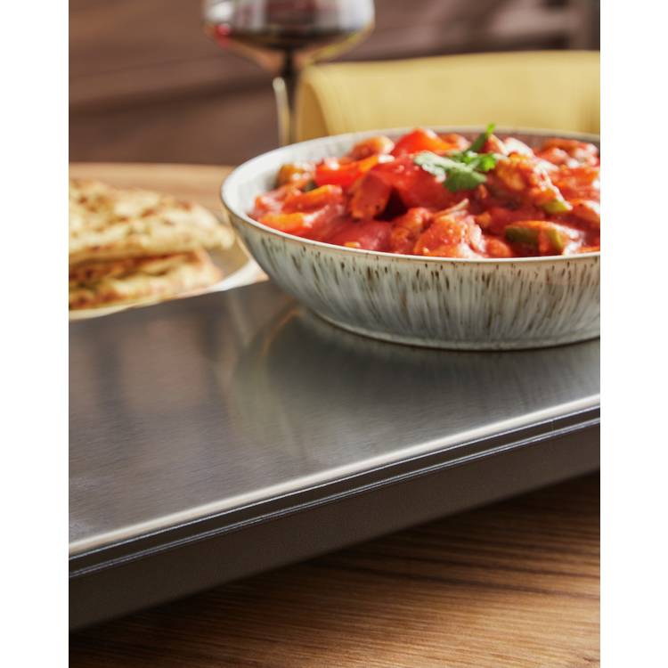 Morphy Richards cordless food warming tray stainless steel - British product