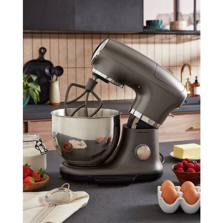 Morphy Richards die-cast mixer 5.5L grey, imported from the UK