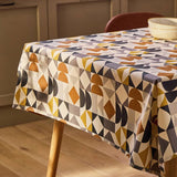 Argos Home Geo Wipe Clean Tablecloth Multicoloured, imported from the UK