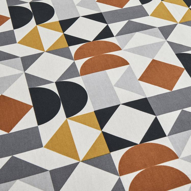 Argos Home Geo Wipe Clean Tablecloth Multicoloured, imported from the UK